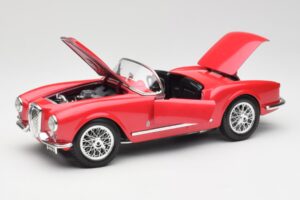 Lancia Aurelia B24 Spider Rot Bburago 1:18 3010 Metall — Bild 2 von 8