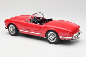 Lancia Aurelia B24 Spider Rot Bburago 1:18 3010 Metall — Bild 7 von 8