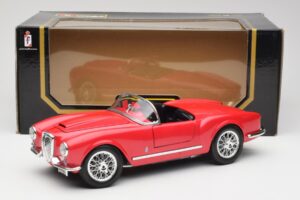 Lancia Aurelia B24 Spider Rot Bburago 1:18 3010 Metall — Bild 8 von 8