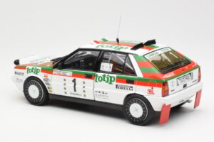 Lancia Delta HF 4WD #1 D. Cerrato Totip Rally Targa Florio 1987 Kyosho 1:18 08960C Metall — Bild 7 von 8