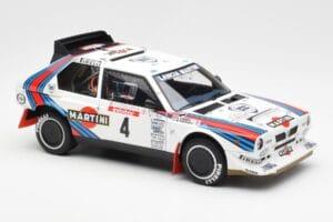 Lancia Delta S4 Martini #4 H. Toivonen / S. Cresto Rally Tour de Corse 1986 AUTOart 1:18 88620 Metall — Bild 6 von 8