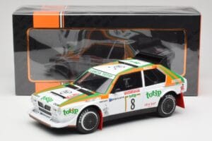 Lancia Delta S4 #8 D. Cerrato / G. Cerri Rally San Remo 1986 IXO 1:18 18RMC133 Metall — Bild 6 von 6