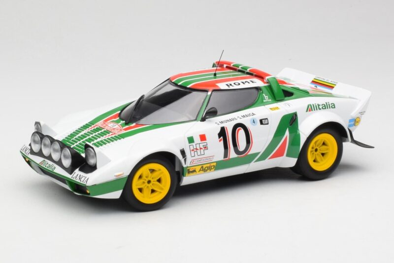 Lancia Stratos #10 S. Munari / S. Maiga Winners Rally Monte Carlo 1976 Minichamps 1:18 155761710 Metall