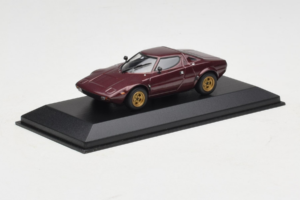Lancia Stratos Burgunderrot Minichamps 1:43 LANCIA001 Metall — Bild 2 von 4