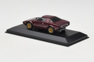 Lancia Stratos Burgunderrot Minichamps 1:43 LANCIA001 Metall — Bild 3 von 4