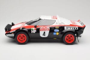 Lancia Stratos HF Gr.4 Schwarz #0 M. Alen / I. Kivimäki Rally San Remo 1978 Otto 1:12 G088 Resin — Bild 3 von 6