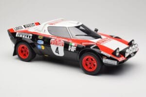 Lancia Stratos HF Gr.4 Schwarz #0 M. Alen / I. Kivimäki Rally San Remo 1978 Otto 1:12 G088 Resin — Bild 4 von 6