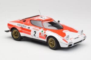 Lancia Stratos HF #2 J-B. Andruet / Biche Winners Tour de Corse 1974 Minichamps 1:18 155741702 Metall — Bild 4 von 6