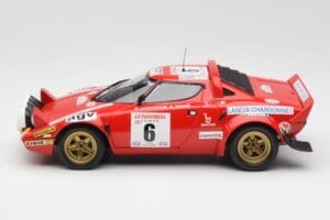 Lancia Stratos HF #6 B. Darniche / A. Mahé Winners Tour de France Automobile 1975 Minichamps 1:18 155751706 Metall — Bild 3 von 6