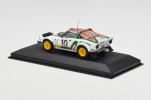 Lancia Stratos #10 Team Alitalia S. Munari / S. Maiga Rally Monte Carlo 1976 Minichamps 1:43 430761210 Metall — Bild 3 von 4