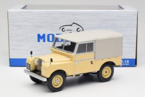 Land Rover 88 Series 1 Hard Top Hellbeige MCG 1:18 MCG18368 Metall — Bild 6 von 6