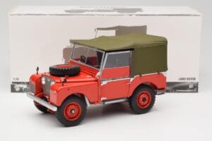 Land Rover 88 Series I Rot Minichamps 1:18 150168910 Metall — Bild 8 von 8