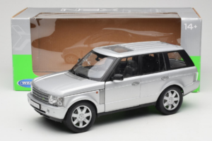 Land Rover Range Rover L322 Silber Welly 1:18 12536W Metall — Bild 8 von 8