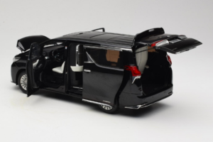 Lexus LM300h Schwarz Kyosho 1:18 08963BK Metall — Bild 5 von 8