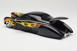 Lincoln Zephyr Scrape Custom Schwarz mit Flammen Hot Wheels 1:18 57319 Metall — Bild 5 von 8