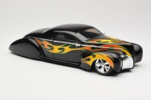 Lincoln Zephyr Scrape Custom Schwarz mit Flammen Hot Wheels 1:18 57319 Metall — Bild 6 von 8