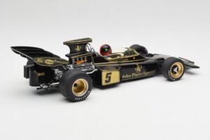 Lotus 72D #5 E. Fittipaldi John Player Special GP Spain 1972 MCG 1:18 MCG18610F Metall — Bild 3 von 6