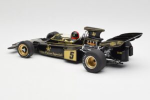 Lotus 72D #5 E. Fittipaldi John Player Special GP Spain 1972 MCG 1:18 MCG18610F Metall — Bild 4 von 6