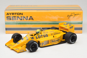 Lotus 99T Honda #12 A. Senna Team Lotus 1987 Minichamps 1:18 540871812 Metall — Bild 7 von 7