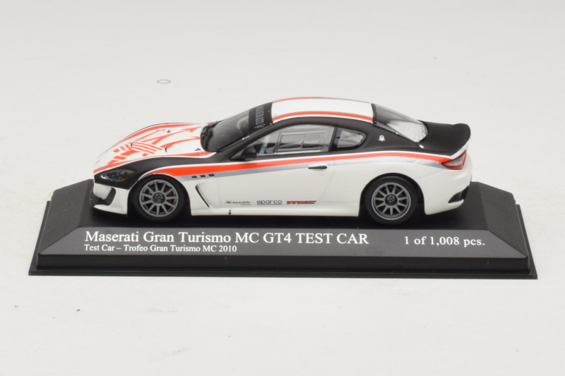 Maserati GranTurismo MC GT4 Trofeo GranTurismo MC Test Car 2010 Minichamps 1:43 400101201 Metall
