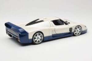Maserati MC12 Weiß Blau Hot Wheels 1:18 G7158 Metall — Bild 3 von 8