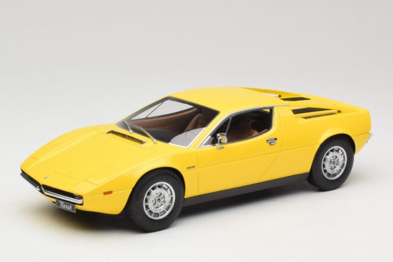 Maserati Merak Gelb Minichamps 1:18 107123760 Resin