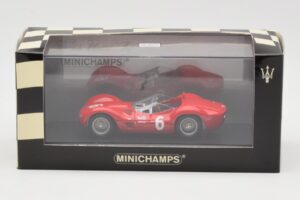 Maserati Tipo 61 #6 R. Penske SCCA National Race Meadowdale 1961 Minichamps 1:43 400611206 Metall — Bild 4 von 4