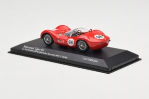 Maserati Tipo 61 #98 C. Shelby Times Mirror Grand Prix Riverside 1960 Minichamps 1:43 400601298 Metall — Bild 3 von 4
