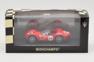 Maserati Tipo 61 #98 C. Shelby Times Mirror Grand Prix Riverside 1960 Minichamps 1:43 400601298 Metall — Bild 4 von 4