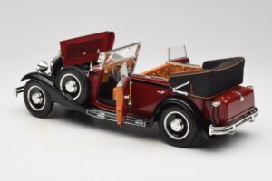 Maybach DS8 Zeppelin Rot Anson 1:18 30413 Metall — Bild 5 von 8