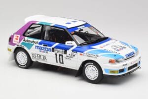 Mazda 323 GTX #10 T. Makinen / S. Harjanne 1000 Lakes Rally 1991 Otto 1:18 OT1099 Resin — Bild 4 von 6