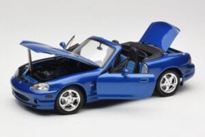 Mazda MX-5 NA 10th Anniversary Blue Metallic Gate 1:18 01071 Metall — Bild 2 von 8