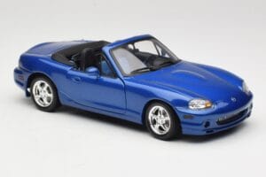 Mazda MX-5 NA 10th Anniversary Blue Metallic Gate 1:18 01071 Metall — Bild 6 von 8