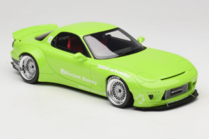 Mazda RX-7 FD Rocket Bunny Pearl Green Otto 1:18 OT1155 Resin — Bild 4 von 6