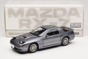 Mazda Savanna RX-7 FC3S Grau Wheelart 1:18 WA180401 Metall — Bild 10 von 10