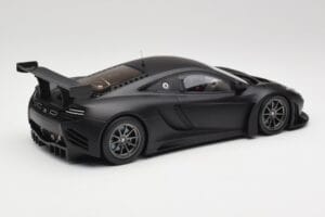 McLaren 12C GT3 Carbon Matt Schwarz Minichamps 1:18 151121390 Metall — Bild 2 von 6
