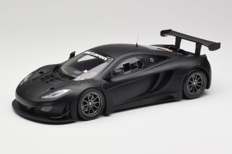 McLaren 12C GT3 Carbon Matt Schwarz Minichamps 1:18 151121390 Metall