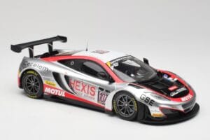 McLaren 12C GT3 Hexis Racing #107 O. Panis / F. Cazenave 24 Hours of Spa 2013 Minichamps 1:18 151131397 Metall — Bild 4 von 6