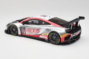 McLaren 12C GT3 Hexis Racing #107 O. Panis / F. Cazenave 24 Hours of Spa 2013 Minichamps 1:18 151131397 Metall — Bild 5 von 6