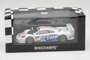 McLaren F1 GTR #9 Fina P. Kox / R. Ravaglia / A. Montermini 24 Hours of Le Mans 1997 Minichamps 1:43 MCLAREN002 Metall — Bild 5 von 5
