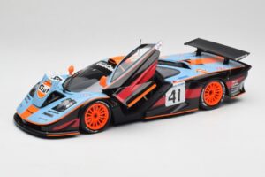 McLaren F1 GTR Gulf #41 P. Gounon / S. Oloffson 24 Hours of Le Mans 1997 Minichamps 1:18 530133741 Metall — Bild 2 von 8