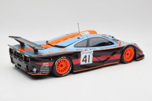 McLaren F1 GTR Gulf #41 P. Gounon / S. Oloffson 24 Hours of Le Mans 1997 Minichamps 1:18 530133741 Metall — Bild 3 von 8