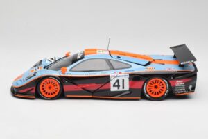 McLaren F1 GTR Gulf #41 P. Gounon / S. Oloffson 24 Hours of Le Mans 1997 Minichamps 1:18 530133741 Metall — Bild 4 von 8