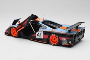McLaren F1 GTR Gulf #41 P. Gounon / S. Oloffson 24 Hours of Le Mans 1997 Minichamps 1:18 530133741 Metall — Bild 5 von 8