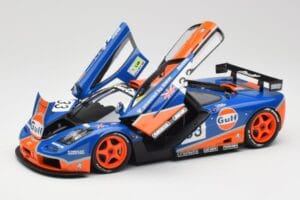 McLaren F1 GTR Gulf Racing #33 S. Bellm / A. Weaver / J. Lehto 24 Hours of Le Mans 1996 Minichamps 1:18 530133633 Metall — Bild 2 von 8