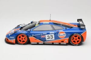 McLaren F1 GTR Gulf Racing #33 S. Bellm / A. Weaver / J. Lehto 24 Hours of Le Mans 1996 Minichamps 1:18 530133633 Metall — Bild 4 von 8