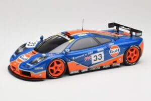 McLaren F1 GTR Gulf Racing #33 S. Bellm / A. Weaver / J. Lehto 24 Hours of Le Mans 1996 Minichamps 1:18 530133633 Metall