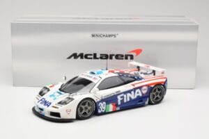 McLaren F1 GTR Team Bigazzi #39 N. Piquet / A. Cecotto / D. Sullivan 24 Hours of Le Mans 1996 Minichamps 1:18 530133639 Metal — Bild 8 von 8