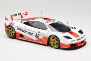 McLaren F1 GTR West Competition #49 J. Nielsen / J. Mass / T. Bscher 24 Hours of Le Mans 1995 Minichamps 1:18 530133549 Metal — Bild 6 von 8