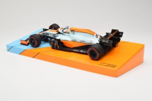 McLaren MCL35M #4 L. Norris 3rd Place Monaco GP 2021 Minichamps 1:18 533212402 Metall — Bild 5 von 6